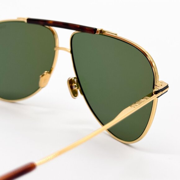 NEW TOM FORD BRADY TF1018 30N GOLD/GREEN FT1018/S 30N UNISEX SUNGLASSES TOM FORD - Picture 5 of 10